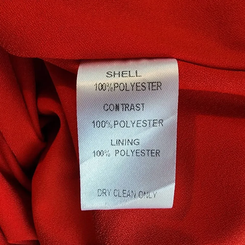 NWT Harlyn Pleated Mix Media Colorblock Evening Dress | Women's L
